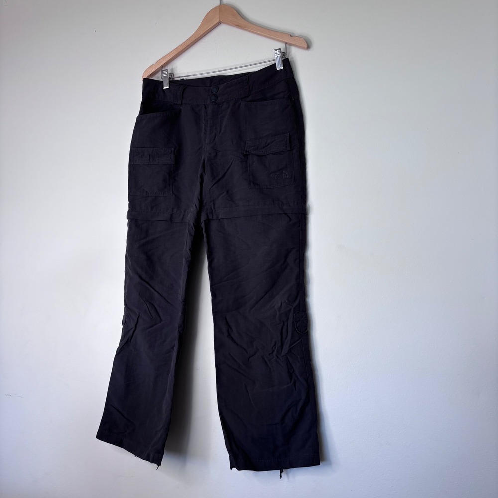 North Face Waterproof‎ Outdoor Zip Knee Pants Black Size 6 Short
